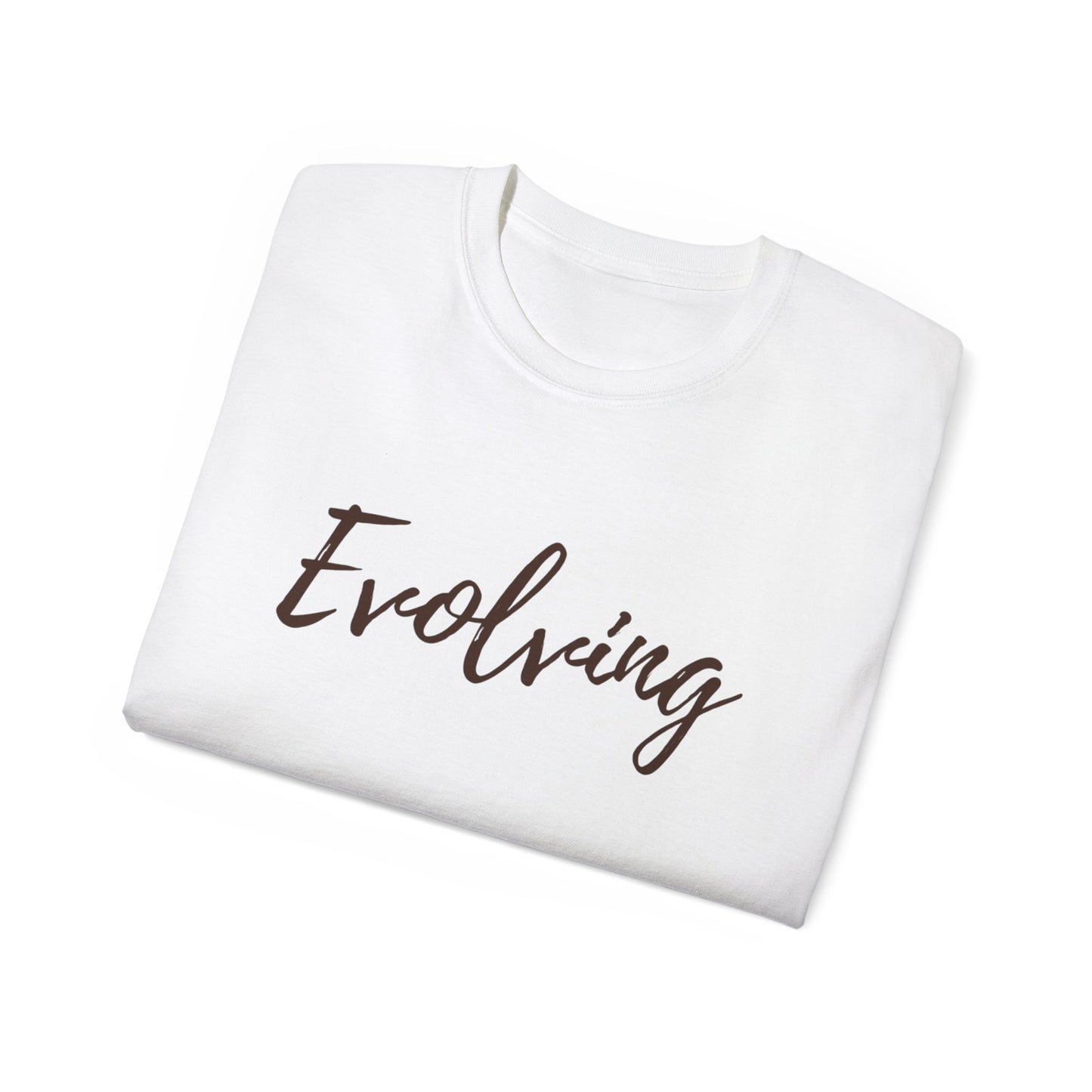 Evolving Quote Unisex Ultra Cotton Tee