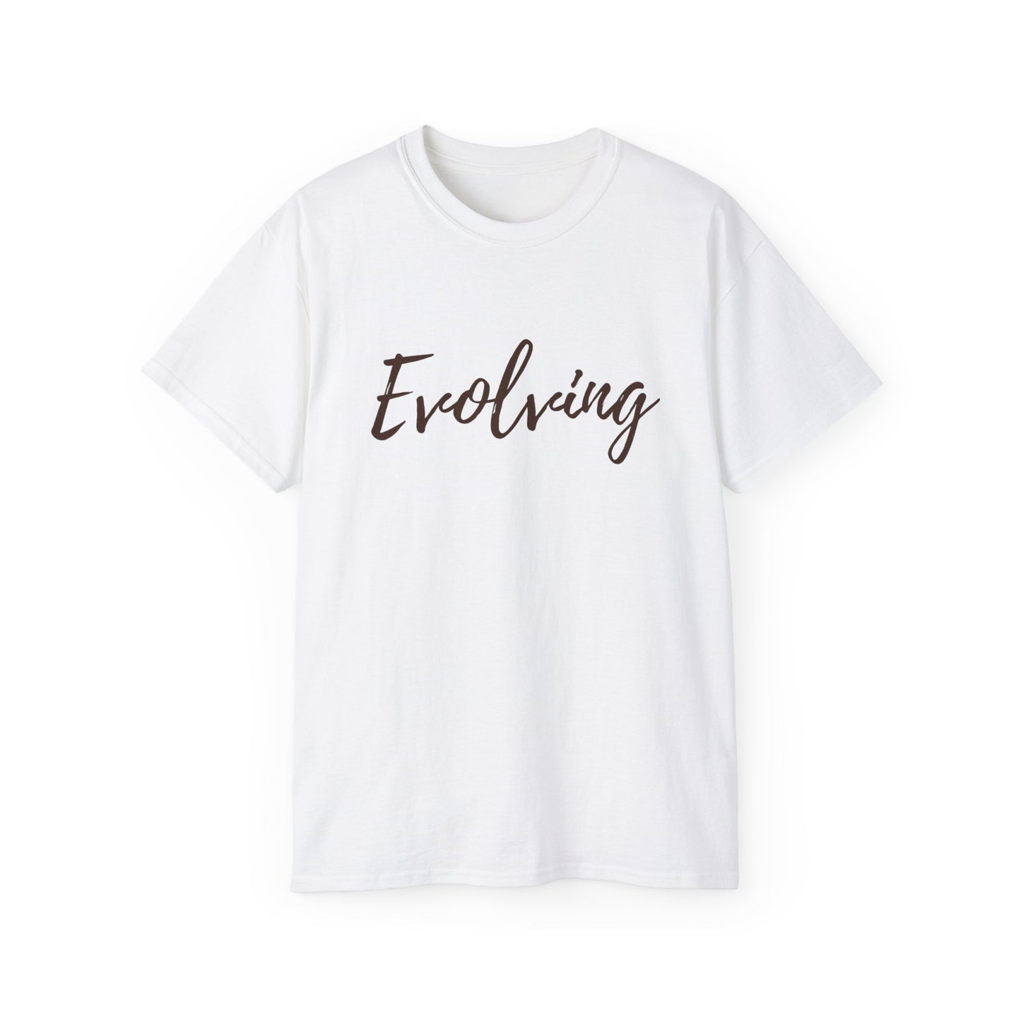 Evolving Quote Unisex Ultra Cotton Tee