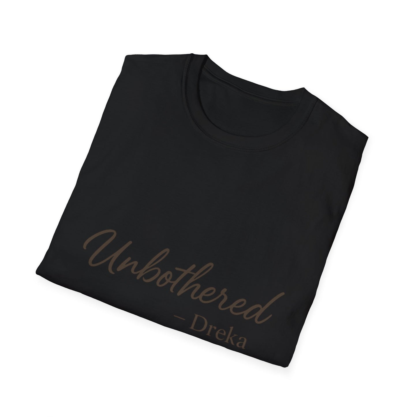 Unisex Softstyle T-Shirt - Unbothered Design for Relaxed Vibes