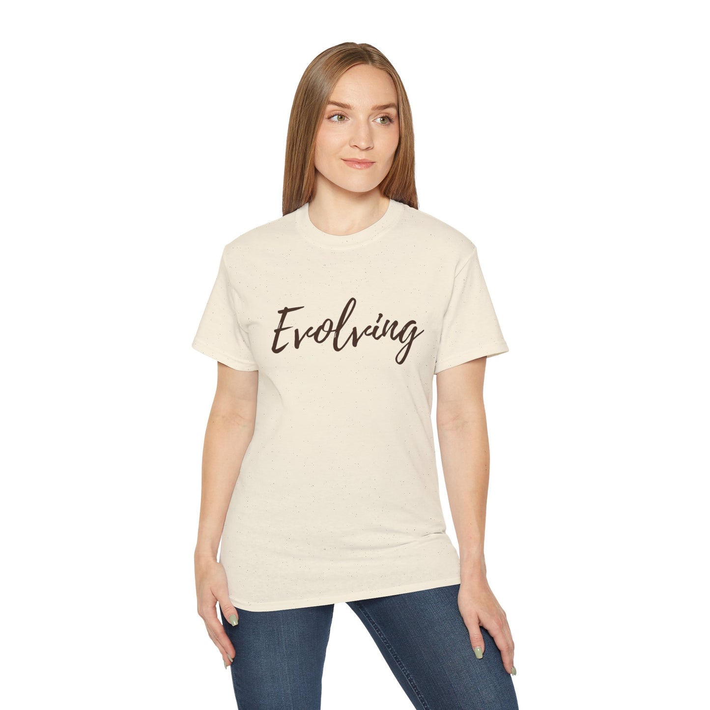 Evolving Quote Unisex Ultra Cotton Tee
