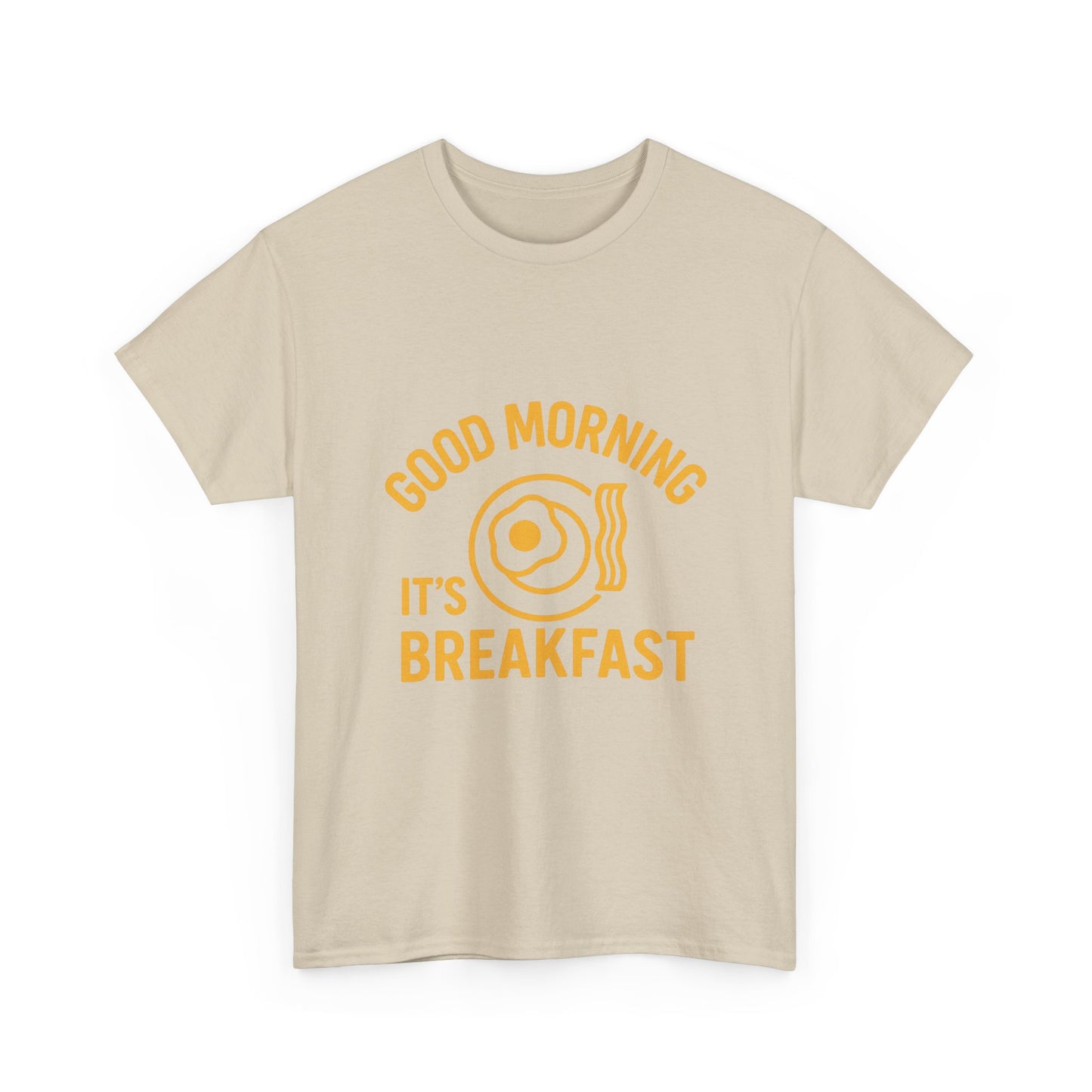 Good Morning Breakfast Unisex Cotton Tee