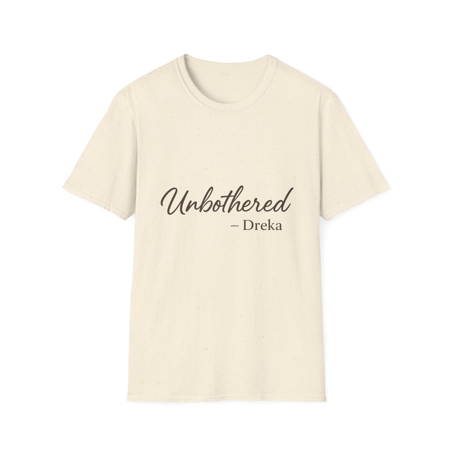 Unisex Softstyle T-Shirt - Unbothered Design for Relaxed Vibes