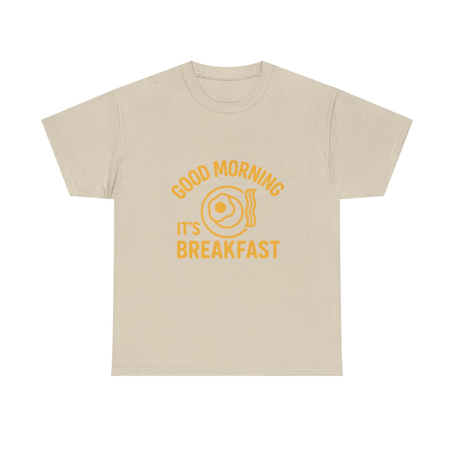 Good Morning Breakfast Unisex Cotton Tee