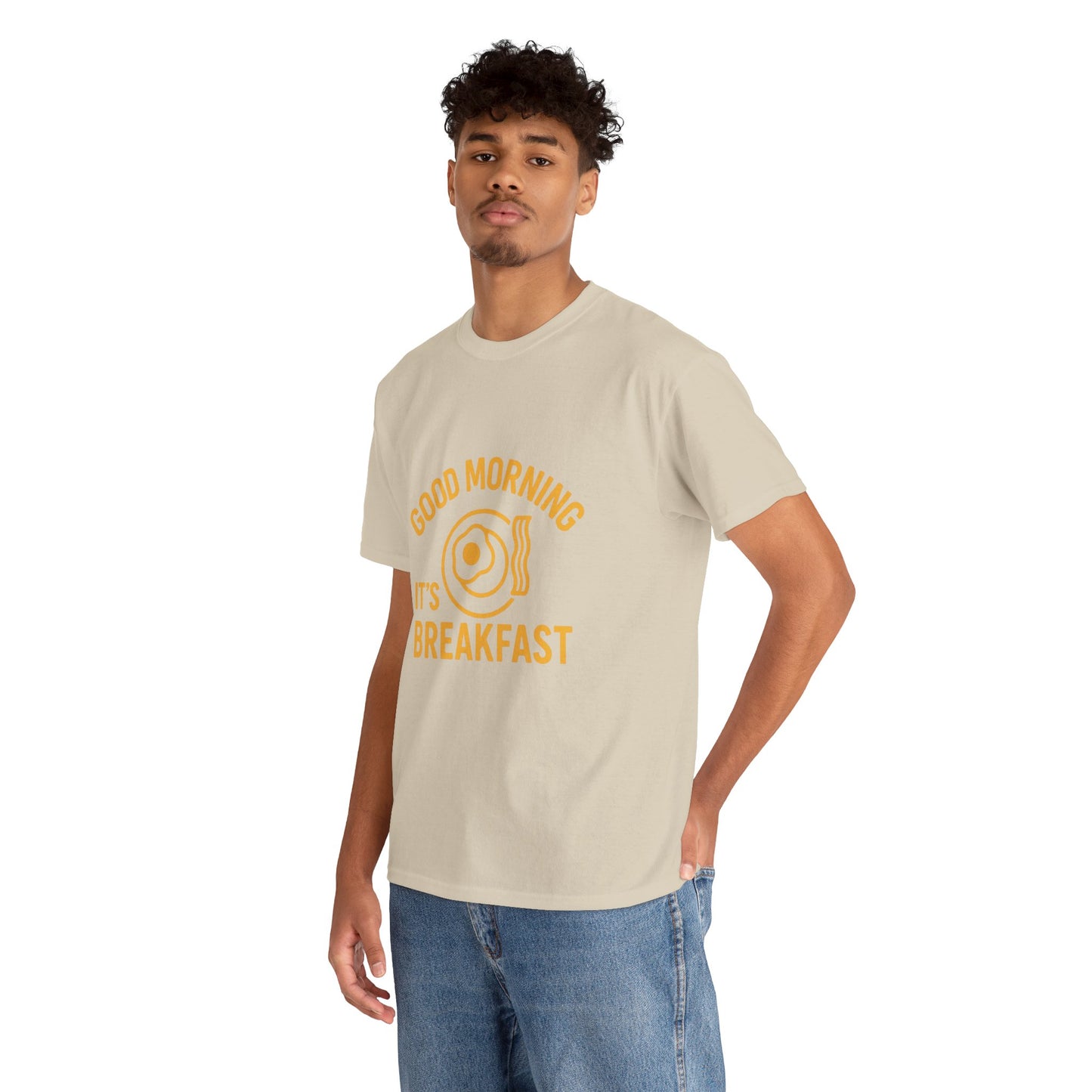 Good Morning Breakfast Unisex Cotton Tee