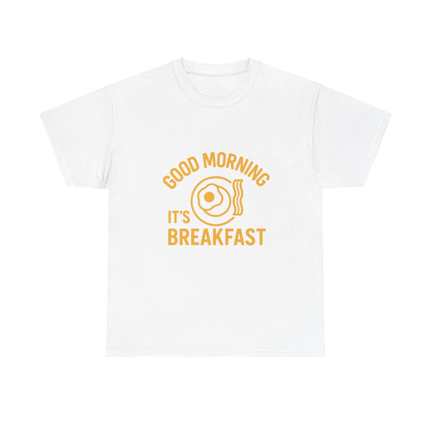 Good Morning Breakfast Unisex Cotton Tee