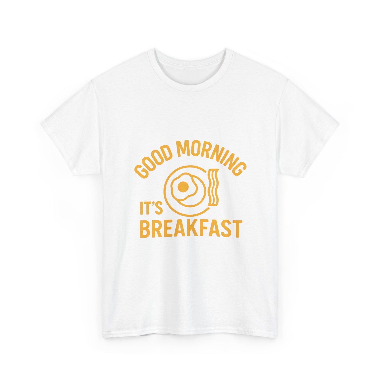 Good Morning Breakfast Unisex Cotton Tee