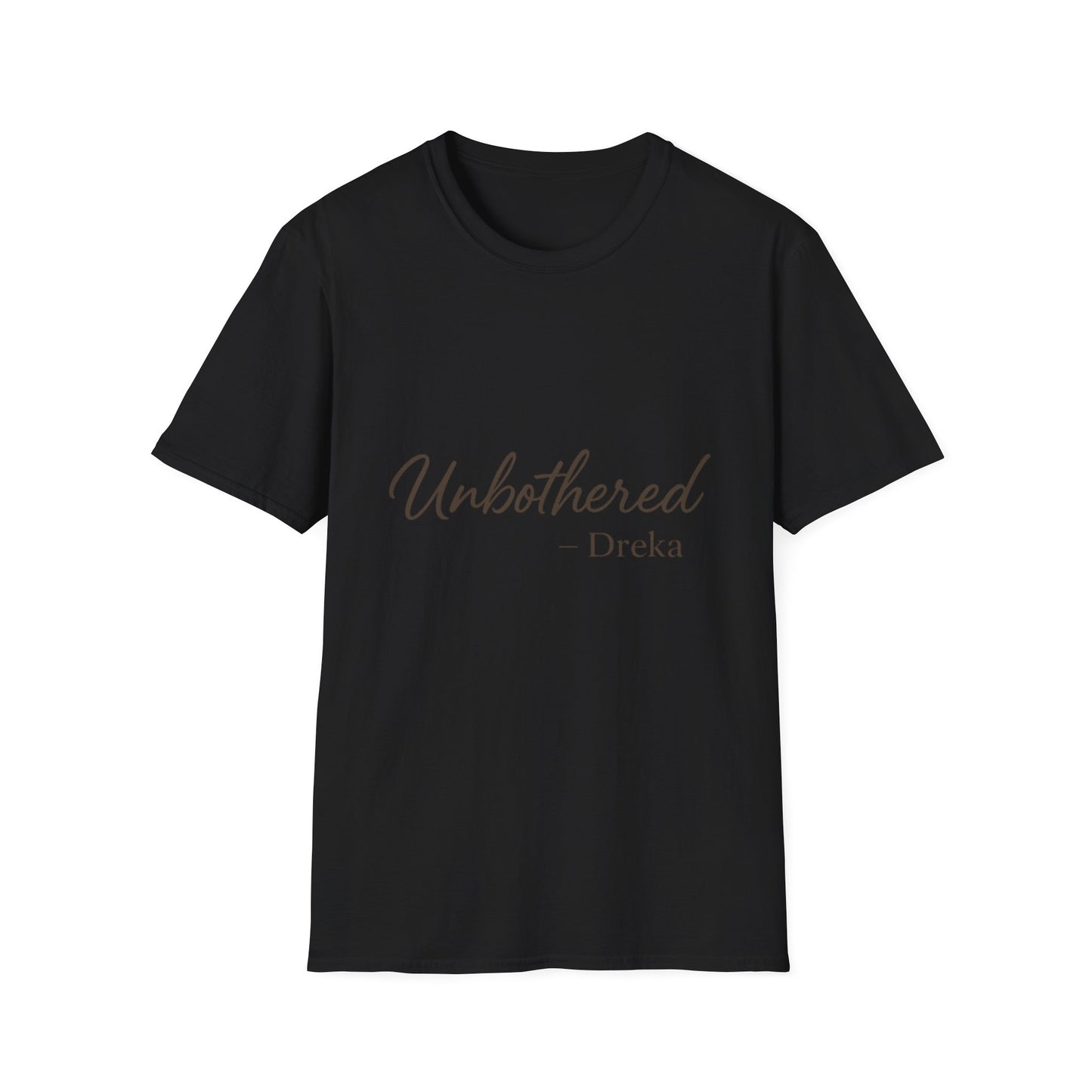 Unisex Softstyle T-Shirt - Unbothered Design for Relaxed Vibes